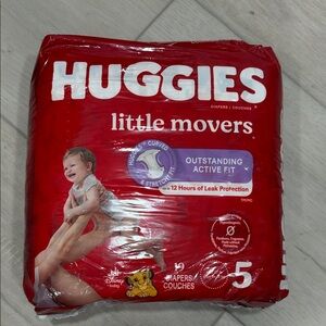 Huggies little movers size 5 19 count